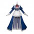 Fate Grand Order Arturia Pendragon Lancer Blue Dress Cosplay Costume