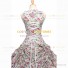 Victorian Period Southern Belle Floral Ball Gown Dress