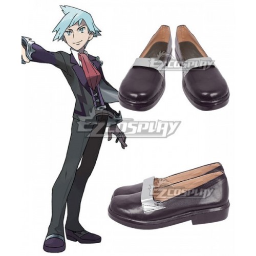 Pokemon Steven Stone Cosplay Shoes