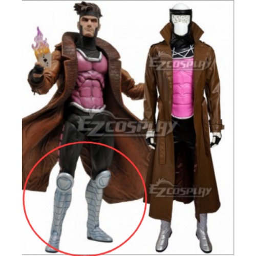 Marvel Uncanny X-Men X Men Gambit Remy Etienne LeBeau Shoes Cosplay Boots