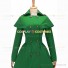 Classic Victorian Gothic Cape Coat Reenactment Dark Green Dress