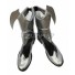 Kingdom Hearts Birth by Sleep Aqua Silver Shoes Cosplay Boots