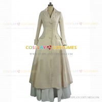 Victorian Style Edwardian Punk Dress + Coat White