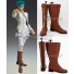 JoJo's Bizarre Adventure Diamond Is Unbreakable Rohan Kishibe Brown Shoes Cosplay Boots