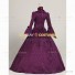 Victorian Style Brocade Gown Reenactment Dress Theater Reenactment Clothing