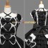 Gothic Lolita Dress Black Tiered Short Sleeve Bow Lolita Dress