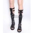 DC Wonder Woman Diana Prince Black Shoes Cosplay Boots