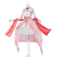 Saekano How To Raise A Boring Girlfriend Megumi Kato Pink Dress Cosplay Costume