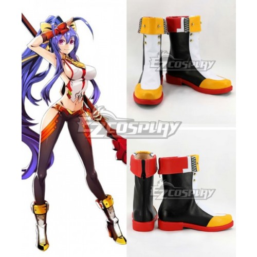 Blazblue: Central Fiction Mai Natsume White Shoes Cosplay Boots