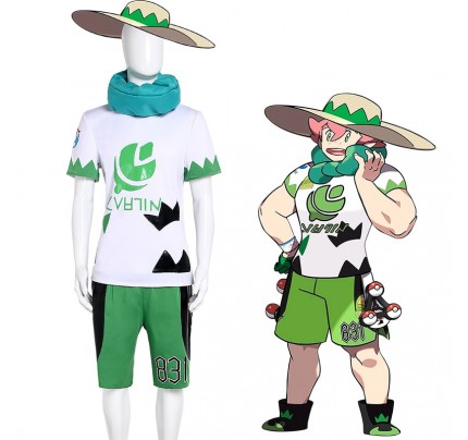 Pokemon Sword And Shield Milo Cosplay Costume