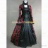 Victorian Style Brocaded Party Ball Gown Fancy Dress Red