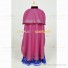 Queen Anna Costume from Frozen Cosplay Princess Dress for Girls