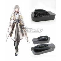 Touken Ranbu Tsurumaru Kuninaga Black Cosplay Shoes