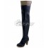 SINoALICE Snow White Breaker Black Shoes Cosplay Boots