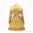 Classic Victorian Gothic Cape Coat Reenactment Yellow Dress