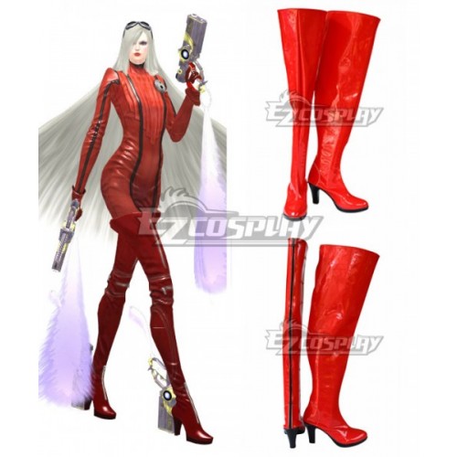 Bayoneta Jeanne Red Shoes Cosplay Boots