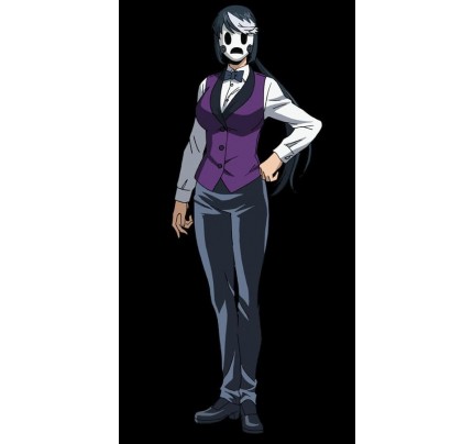 High Rise Invasion Dealer Mask Cosplay Costume
