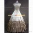 Renaissance Queen Elizabeth Wedding Dress Theater Gown Champagne