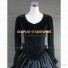 Civil War Black Gothic Lolita Tiered Dress