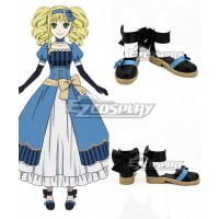 Black Butler Kuroshitsuji Movie: Book of the Atlantic Elizabeth Midford Black Cosplay Shoes