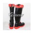 RWBY Leader of Team RWBY Ruby Rose Flat Black Shoes Cosplay Boots