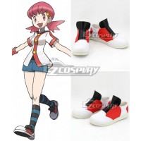 Pokémon Whitney White Cosplay Shoes