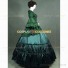 Royal Queen Victorian Style Lady  Pioneer Women Retro Clothing Dark Olive