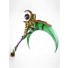 59" World of Warcraft Scythe of Elune Lunarcall Green Cosplay Prop