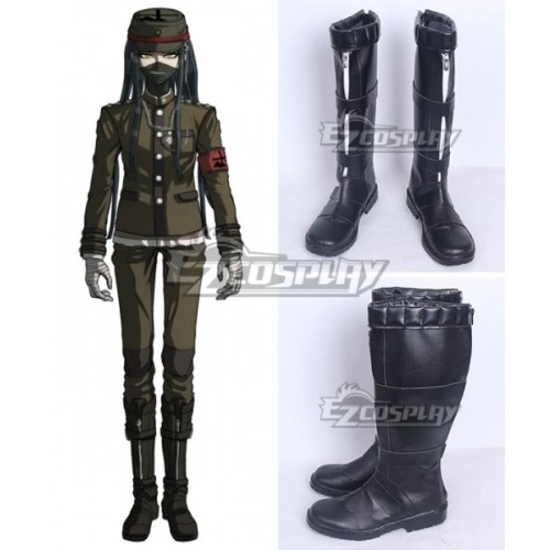 Danganronpa V3: Korekiyo Shinguji Black Shoes Cosplay Boots