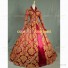 Faire Queen Elizabeth Tudor Period Jacquard Dress Antique Court Regal Queen Lady Gown Burgundy