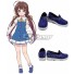 The Ryuo's Work Is Never Done! Ryuoh No Oshigoto! Ai Hinatsuru Blue Cosplay Shoes