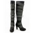 Black Butler Undertaker Black Shoes Cosplay Boots