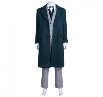 Fantastic Beasts The Crimes Of Grindelwald Newt Scamande Cosplay Costume