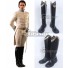 Disney Cinderella Movie 2015 Char Prince Black Shoes Cosplay Boots