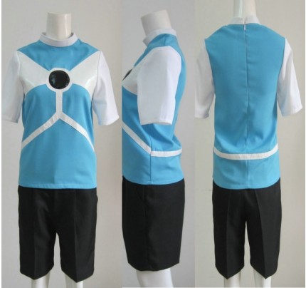 Inazuma Eleven Diamond Dust Soccer Uniform Cosplay Costume (Black Shorts)