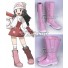 Pokemon Pocket Monster Dawn Pink Shoes Cosplay Boots