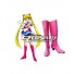 Sailor Moon Tsukino Usagi Pink Cosplay Boots