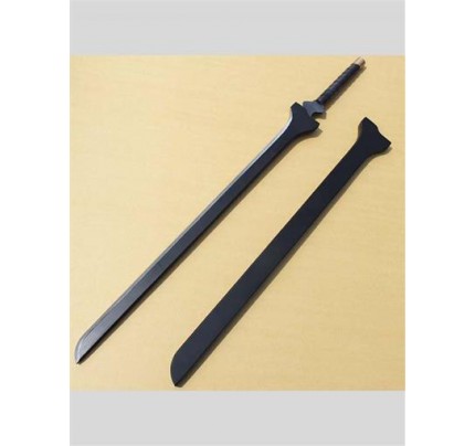 47"Black Rock Shooter DEAD MASTER Sword with Sheath PVC Prop Cosplay