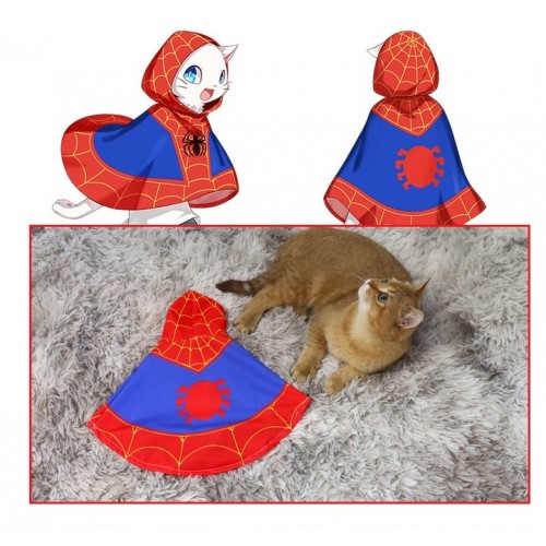 Spider Man Far From Home Peter Parker Spiderman Cat Costume Pet Costume