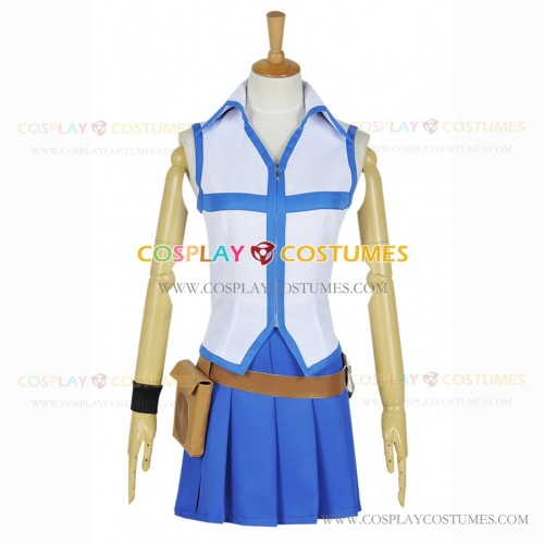 Wizard Lucy Heartfilia Costume for Fairy Tail Cosplay