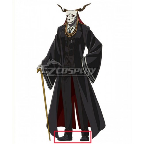 The Ancient Magus' Bride Mahoutsukai no Yome Ellias Ainsworth Black Shoes Cosplay Boots