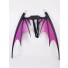 Vampire Darkstalker Morrigan Aensland Wings and Headband PVC Cosplay Prop-0694