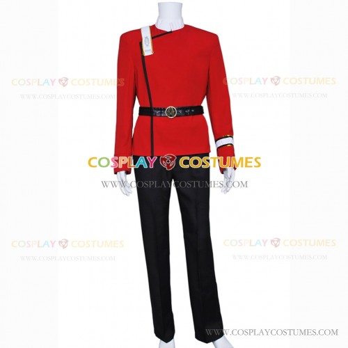Starfleet Costume for Star Trek Wrath Of Khan Cosplay