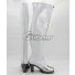 Fate Stay Night Saber Racing 1/7 White Shoes Cosplay Boots