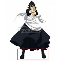 Fairy Tail The Black Wizard Zeref Dragneel Black Shoes Cosplay Boots