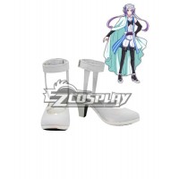 Devils and Realist Sytry Battleframe White Cosplay Shoes