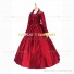 Victorian Style Southern Belle Gothic Lolita Red Ball Gown Dress