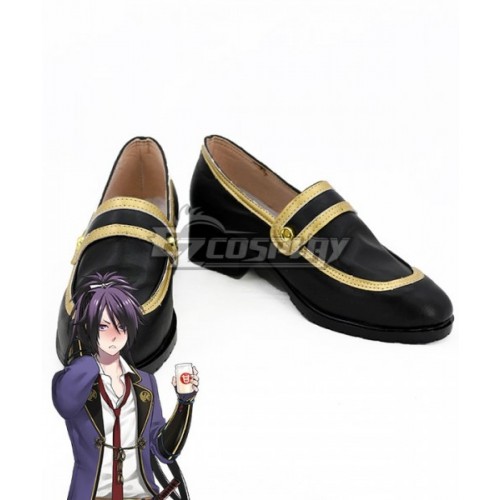 Touken Ranbu Fudou Yukimitsu Black Cosplay Shoes