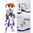 Magical Girl Lyrical Nanoha Nanoha Takamachi White Cosplay Shoes