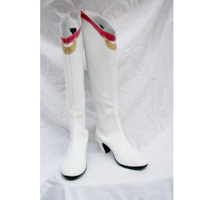 Sailor Moon Usagi Tsukino Cosplay Boots White